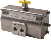RP-BS-125-SR - RP-BS Series Stainless Steel Spring Return Rack and Pinion Actuator