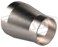 Vacuum Fitting Concentric Reducer with Tangent