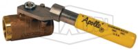 "Deadman" Spring Return Handle Brass Ball Valve