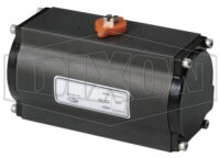 RP-BA-225-DA - RP-BA Series Aluminum Double Acting Rack and Pinion Actuator