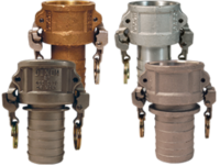 EZ Boss-Lock Cam & Groove Type C Coupler x Hose Shank