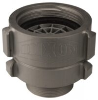 Aluminum Male Rocker Lug Suction Adapter with Poly Screen