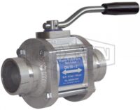 Dixon MannTek One-Way Full Flow Grooved Connection Ball Valve