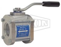 Dixon MannTek One-Way Full Flow Socket Weld Ball Valve