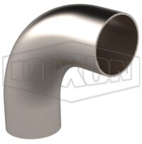 Vacuum Weld 90° Elbow with Tangents