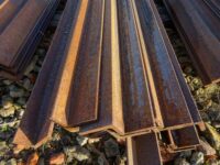 100mm x 65mm x 10 Mild Steel Angle Iron 12.100mtr