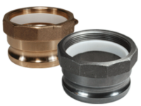 Adapter with Abrasion Resistant Insert
