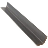 2" x 2" x 3/16" INCH THICK STEEL ANGLE IRON 12" LONG